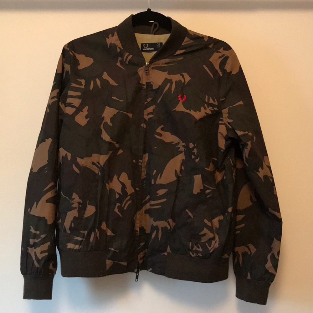 Fred Perry camouflage jacket (unisex)